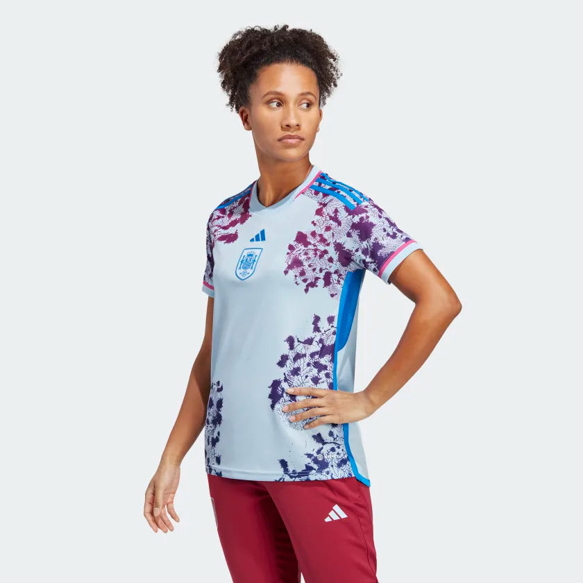 Camiseta Adidas España Visita Mujer – 100% Fútbol