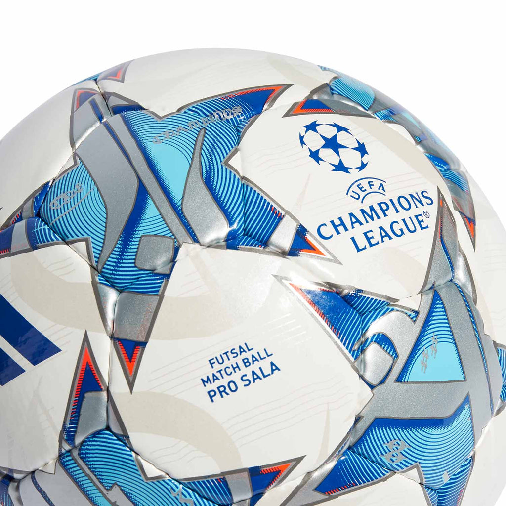 Balón adidas Champions League 23-24 Pro Sala 62cm blanco